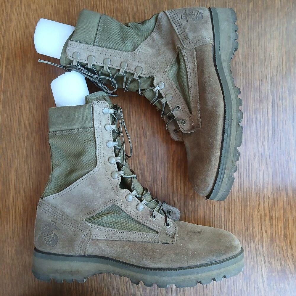 Altama USMC Military Combat Boots Mens 11R Coyote Tan Tactical Vibram Style